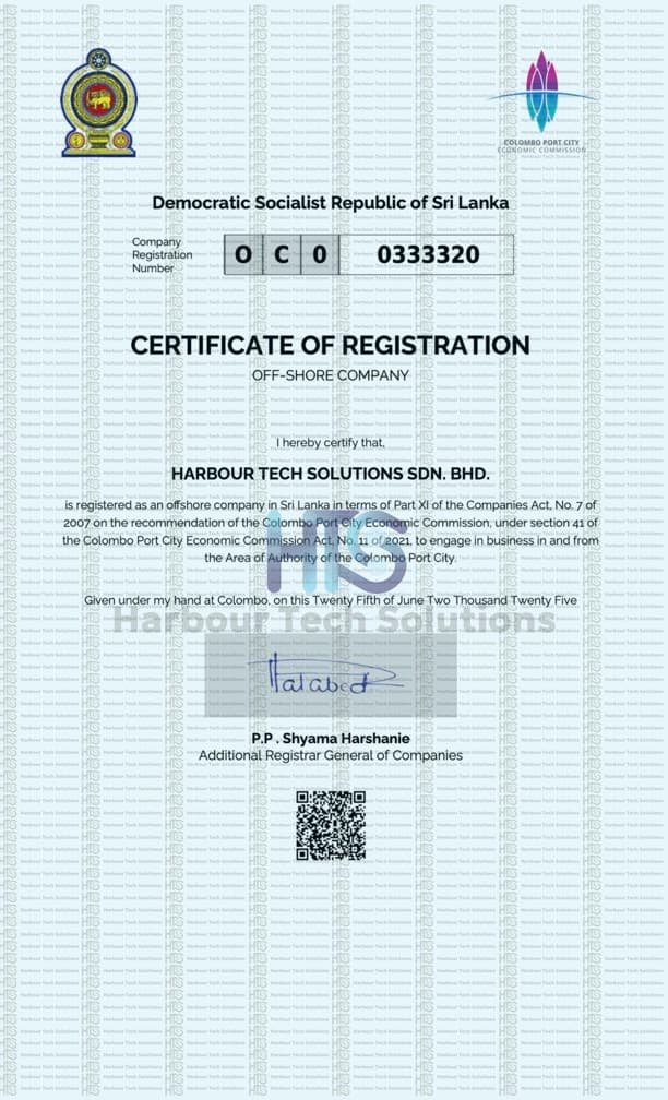 CPCEC License Certificate